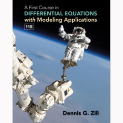 ADDITIONAL MTH 241 PRINT COPY DIFFERENTIAL EQUATIONS WITH MODELING APPLICATIONS