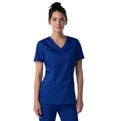 Women's RST Navy Scrub Top