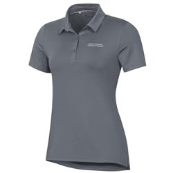 UA Ladies T2 Polo in Pitch Grey