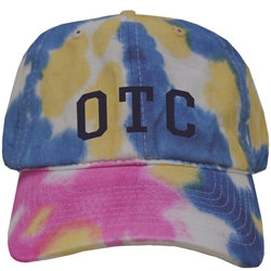 Cosmic Hat in Vibrant Tie Dye