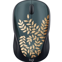 Logitech Design Collection Wireless Mouse - Golden Garden