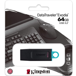 64GB Kingston DataTraveler Exodia - USB 3.2 Gen 1