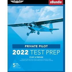 BUNDLE (2) PRIVATE PILOT TEST PREP 2022 TPB-PVT-22