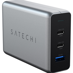 Satechi USB-C PD Compact GaN Charger - Space Gray 100W