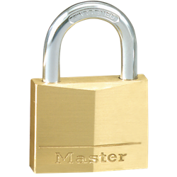 Master Lock Padlock with Key Brass