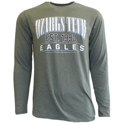 Fitch Long Sleeve Tee in Green Heather
