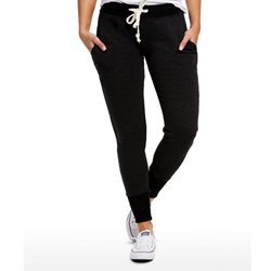 Ladies French Terry Sweatpant in Charcoal