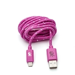 5 Ft Lightning Cable Pink