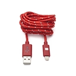 5 Ft Lightning Cable Red