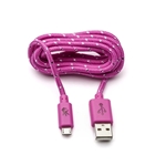 5 Ft Micro Usb Cable Pink