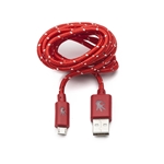 5 Ft Micro Usb Cable Red