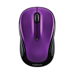 Wireless Mouse Go Purple